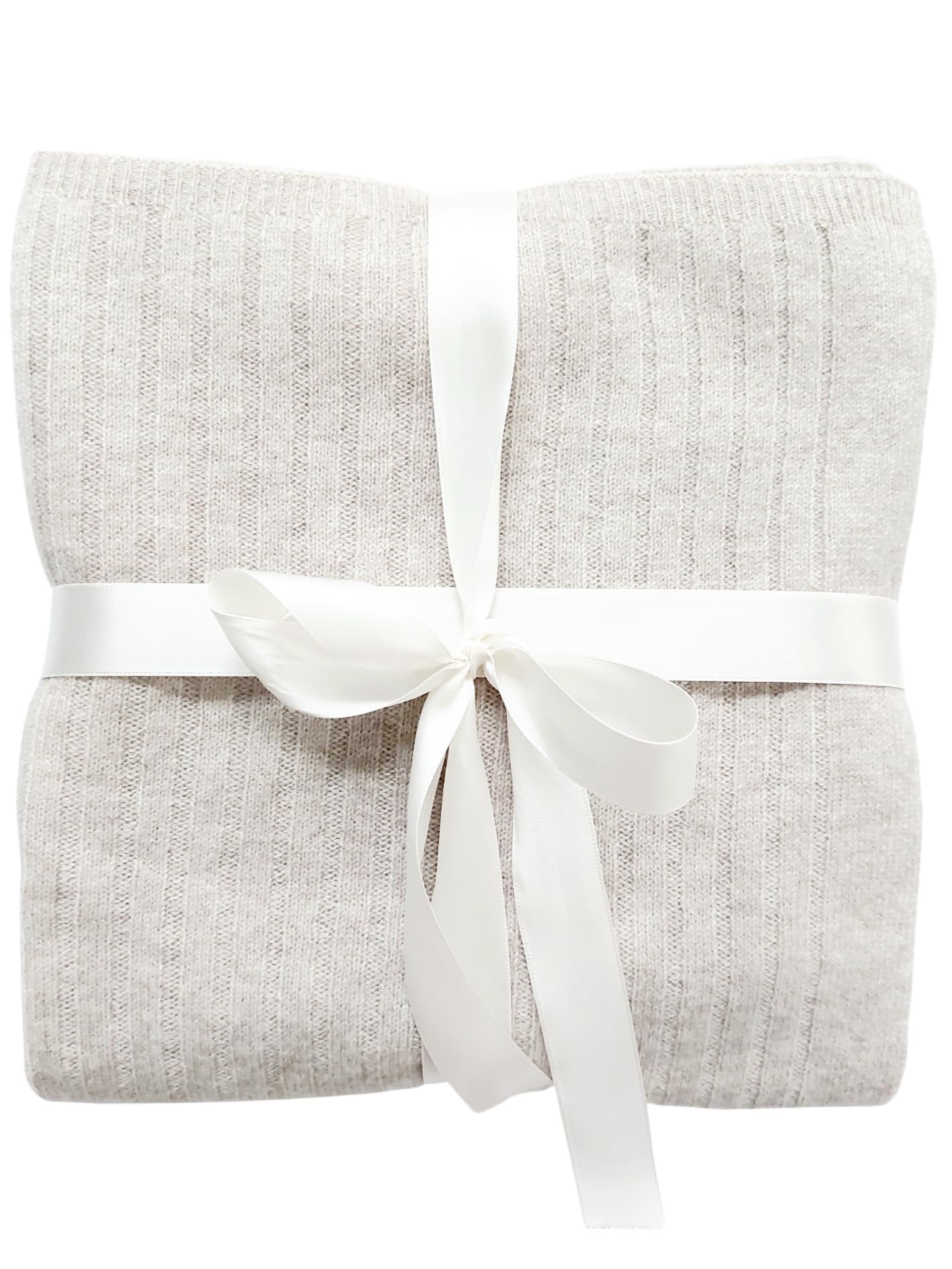 100% Fine Merino Wool Baby Blanket, Very Soft, Recieving Blanket, Merino Wool Swaddle, 100cmx60cm, Lightweight and Warm, Wool Baby Blanket, Cream. (Cream)
